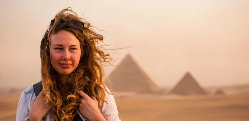 The Pyramids in Giza